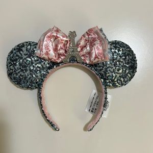 Disney Parks Epcot Paris France Eiffel Tower Minnie Mouse Ears Headband